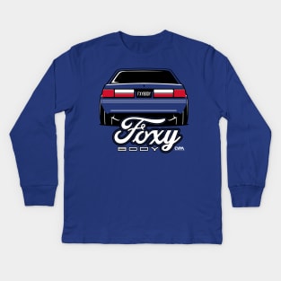 Foxy Body Ford Mustang Kids Long Sleeve T-Shirt